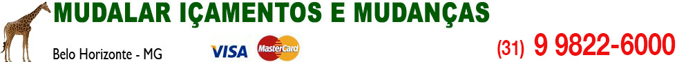 Içamentos BH - Içamento de Mudanças
